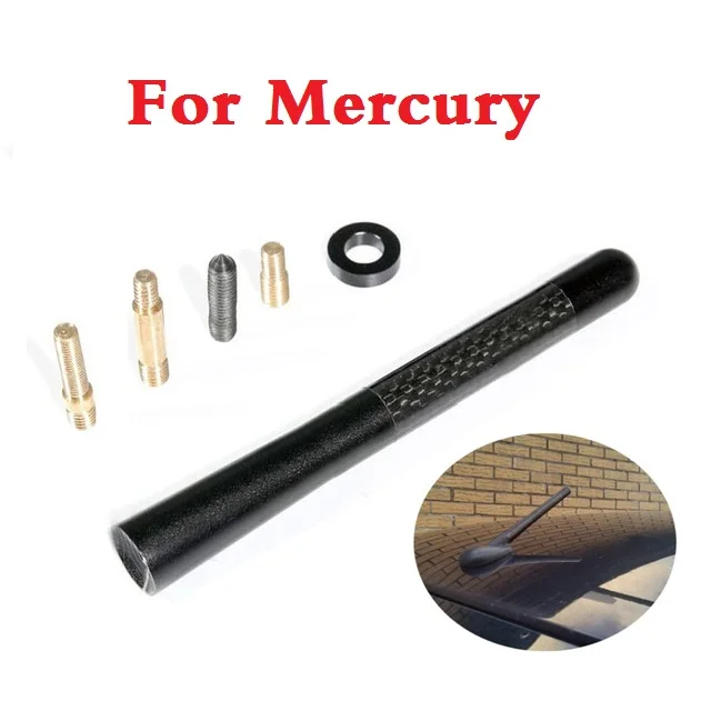 Водонепроницаемая углеродная короткая антенна Радио Автомобильная для Mercury Grand