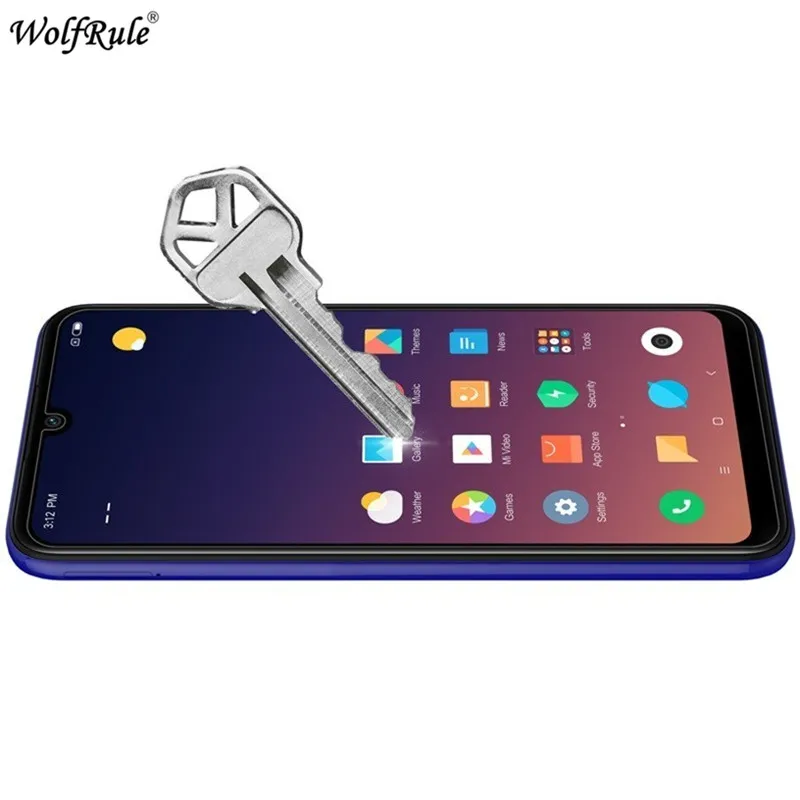 2 шт. Защитная пленка для экрана для Xiaomi mi Play glass Xiao mi Play 9H Защитная пленка для телефона Xio mi Play закаленное стекло