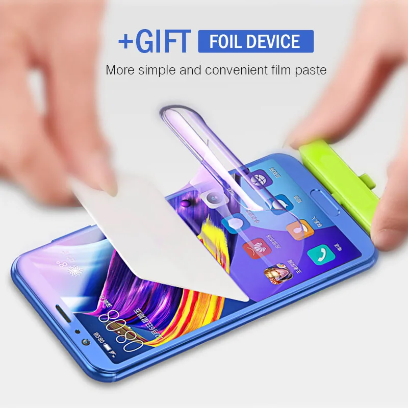 Новая 10D мягкая Гидрогелевая Защитная пленка для Huawei P30 P20 Pro Mate 20 Lite Honor 8X 10 9 V20|Защитные стёкла и плёнки
