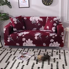 Чехол для дивана из эластичного полиэстера, нескользящий чехол для дивана с цветочным принтом, всесезонный чехол, эластичный чехол для дивана, подушка для дивана, полотенце 30
