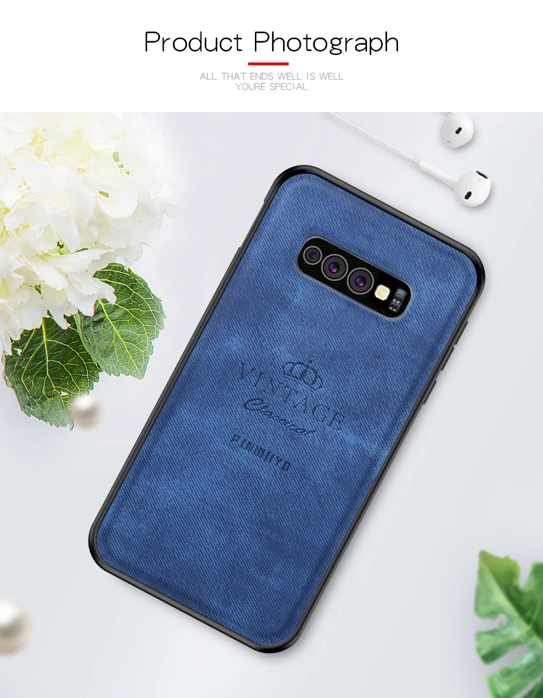 for Samsung Galaxy S10e Case Original PINWUYO VINTAGE PU Leather Protective Phone Shockproof | Мобильные телефоны и