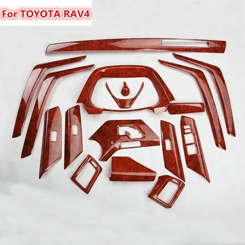 Новинка для Toyota RAV4 RAV 4 2013 2014 2015 АБС пластик дерево краска вентиляционное