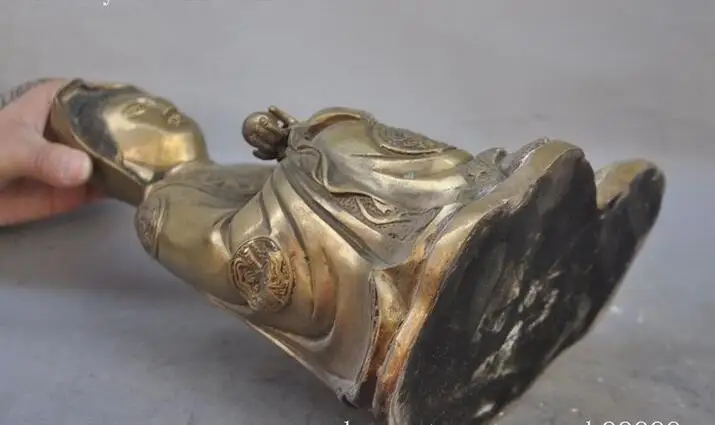 11 &quotкитай тибет буддизм храм латунь Кван Инь Гуаньинь Бодхисаттвы статуя