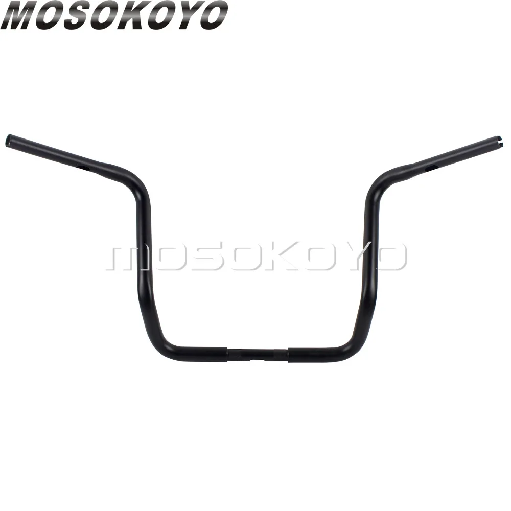 12 &quotRise Drag Handlebar 38&quot Wide 1 1/4 &quotбар для Harley Touring Dressers Baggers FLHT FLHTC 1982-2018 обтекатель бар
