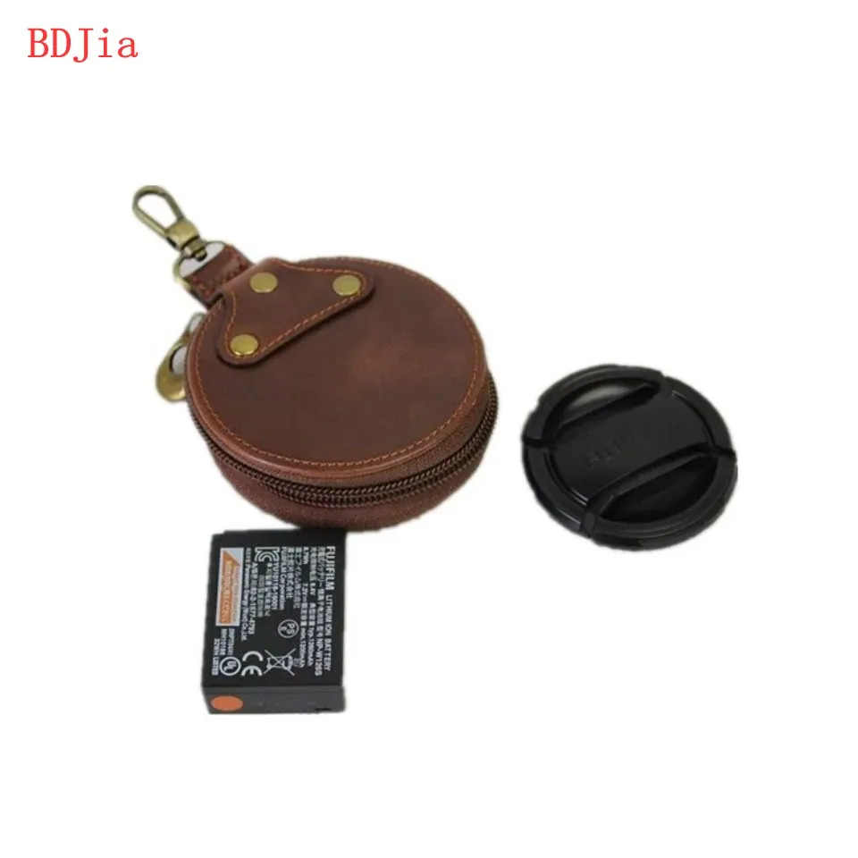 Новый роскошный кожаный чехол для камеры Fujifilm из искусственной кожи с отверстием