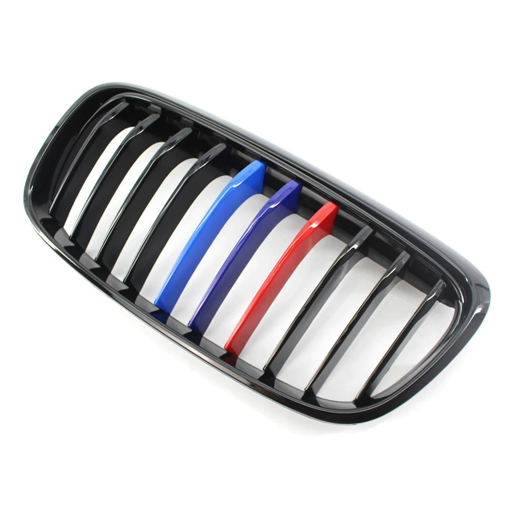 For BMW 2-Series F45 F46 Front Kidney Grille 220i 228i 2014-2018 Gloss Black M-Color | Автомобили и мотоциклы