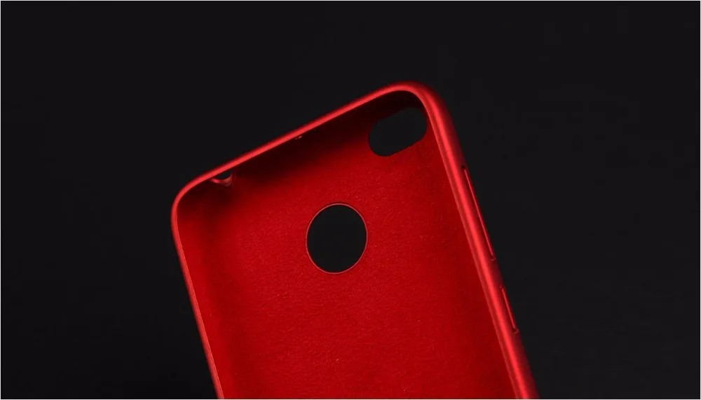 Бархатный Чехол для Xiaomi Redmi 4X 100% оригинал Материал: жесткий пластик + волокно