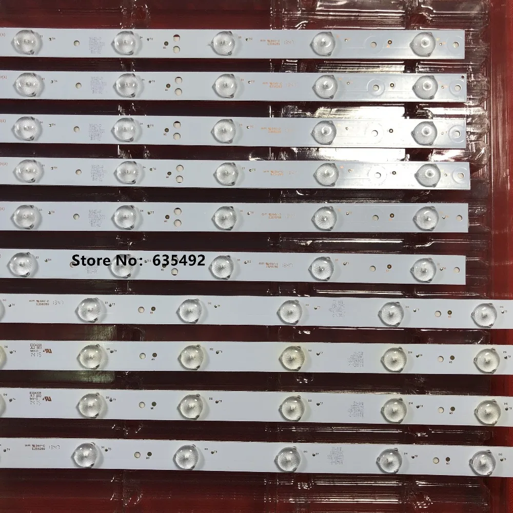 Светодиодная лента для подсветки 48D7 ZC14 01 LED 48D8 D48MF7000 LE48F3000W светодиодный 48U3300 LE48M33S LT