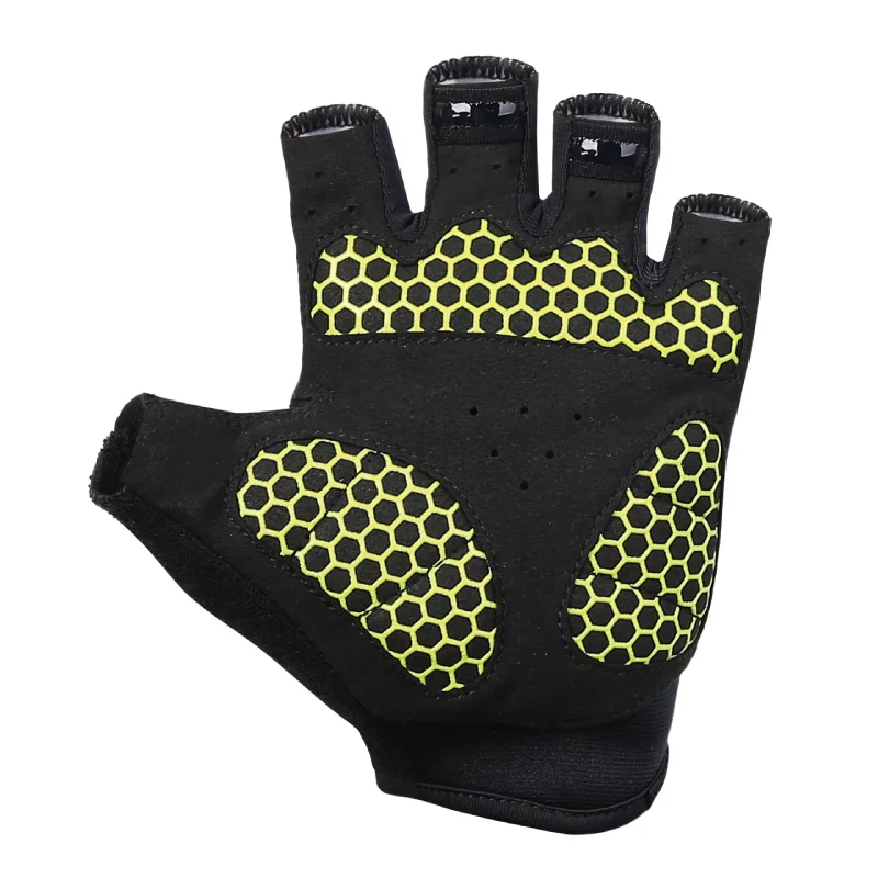 Спортивные Профессиональные летние мужские гелевые велосипедные перчатки Лидер