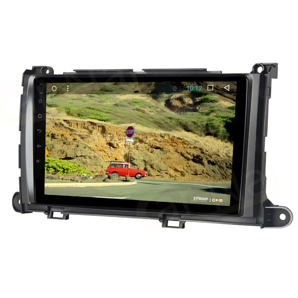 Android 7 1 Автомобильный GPS Радио Navi для Toyota Sienna 2011-2013 автомобильный мультимедийный