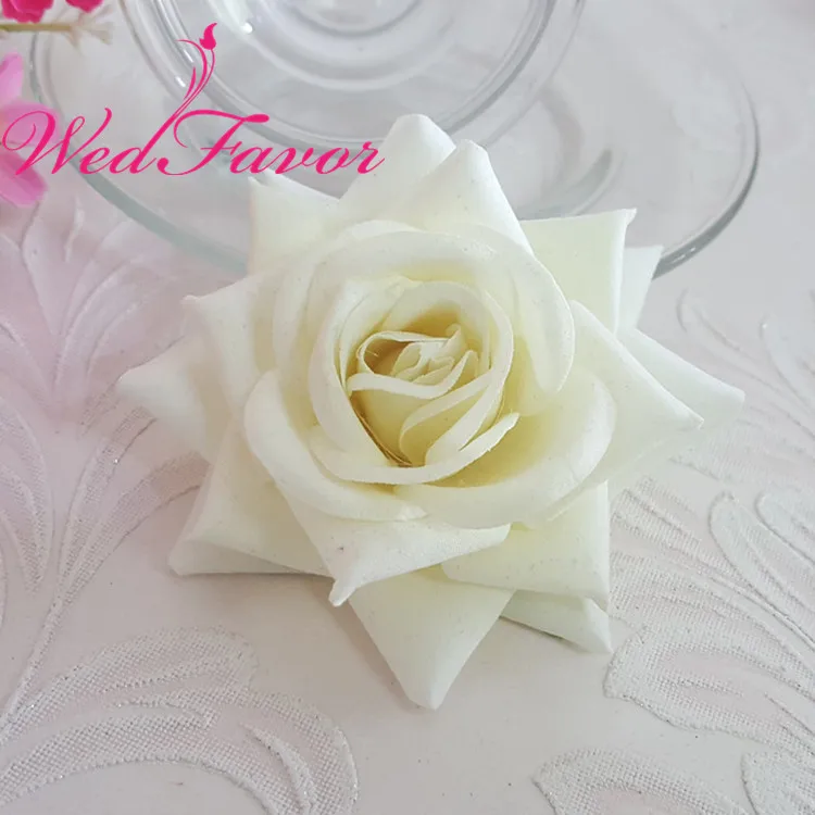 10pcs 8cm High Quality Real Touch Artificial Velvet Rose Flower Heads For DIY Brooch Headband Wedding Hair Accessories | Дом и сад