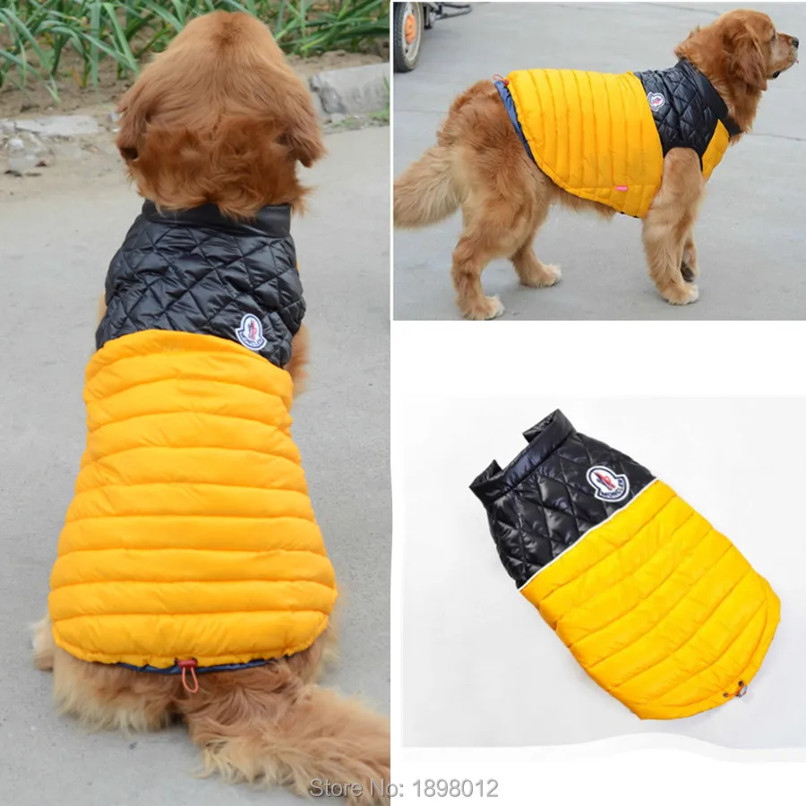 Большая большая зимняя куртка для собаки одежда водонепроницаемая большого