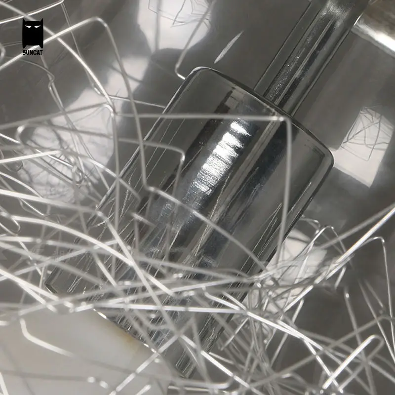 Большая Подвесная лампа Эдисона стеклянный светильник серебристого цвета 28 см в