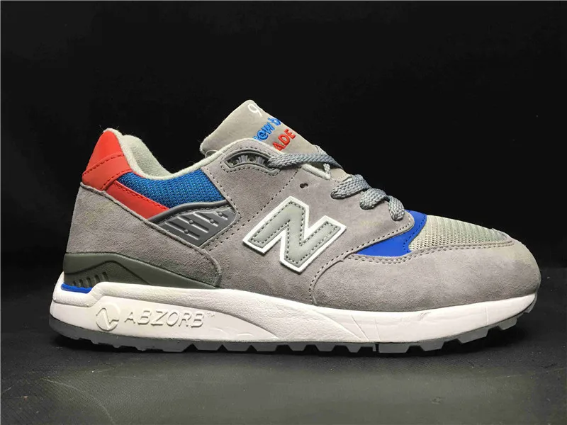 New Balance 998, Ретро Аутентичные мужские/wo мужские кроссовки, новые цвета, дышащие, Nb998, уличные кроссовки, европейские размеры 36-44 - Цвет: 6