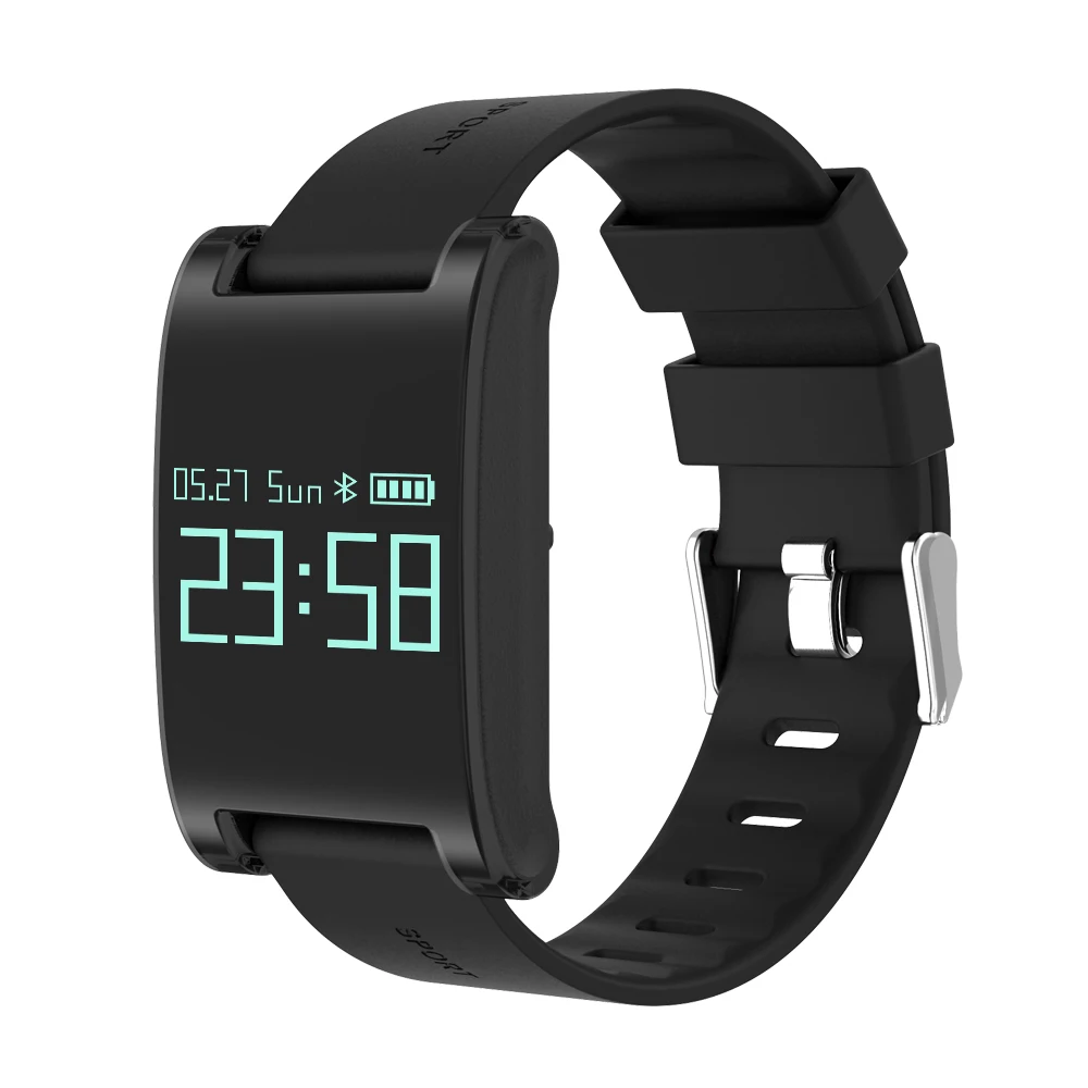 Smart Band артериального давления Bluetooth Вибрационный сигнал часы браслет SMS