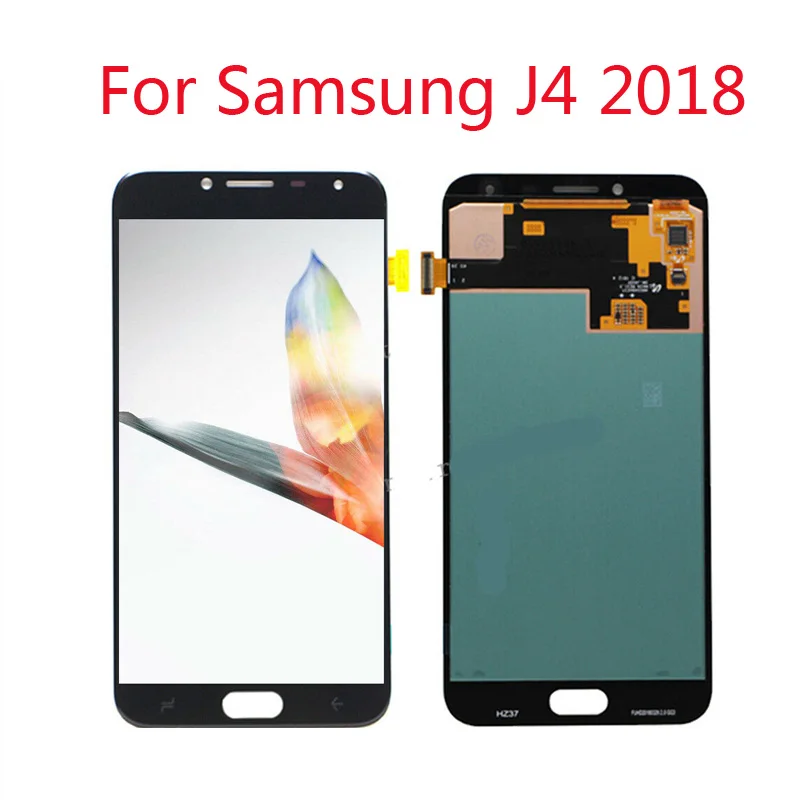 ЖК-дисплей Amoled 5 дюйма для Samsung Galaxy J4 2018 J400 J400F/DS дисплей с сенсорным экраном и