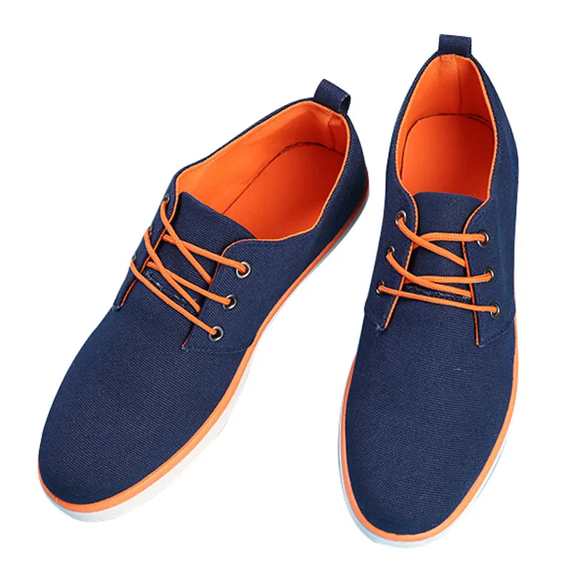 Tangnest/Новинка 2017 года парусиновая обувь для мужчин сезон весна лето однотонная