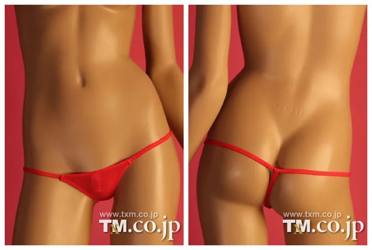 Женские трусики с низкой талией прозрачные стринги высокой эластичной и