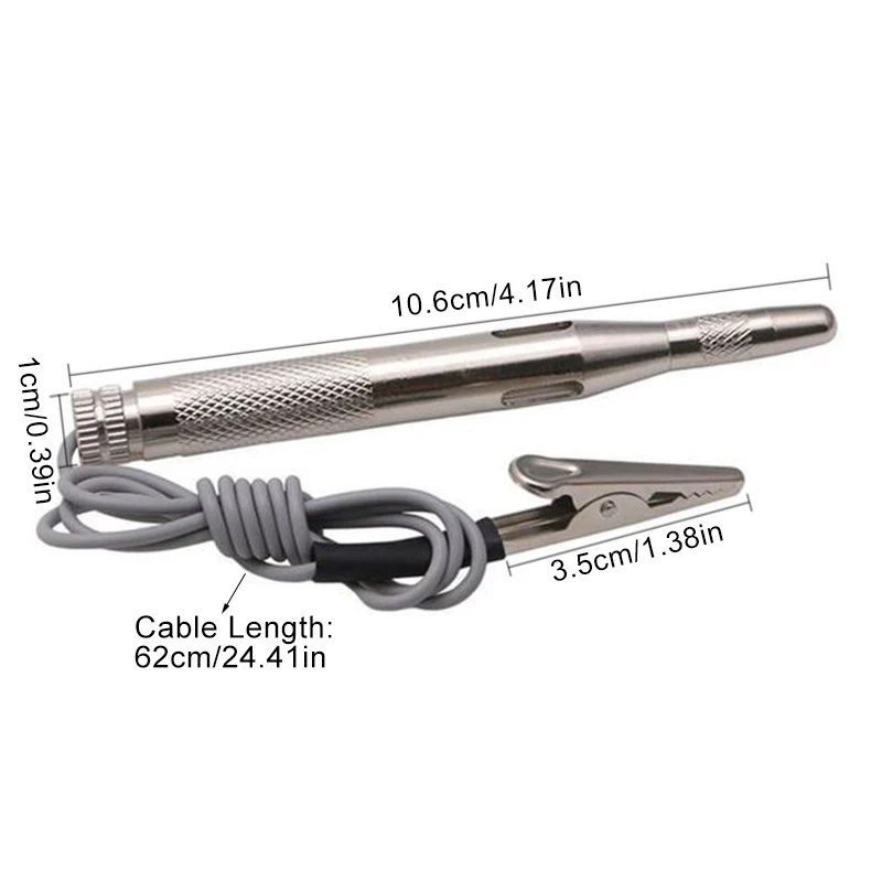 Универсальный 6 в 12 В 24 автомобильный мотоцикл Проверка цепи er датчик