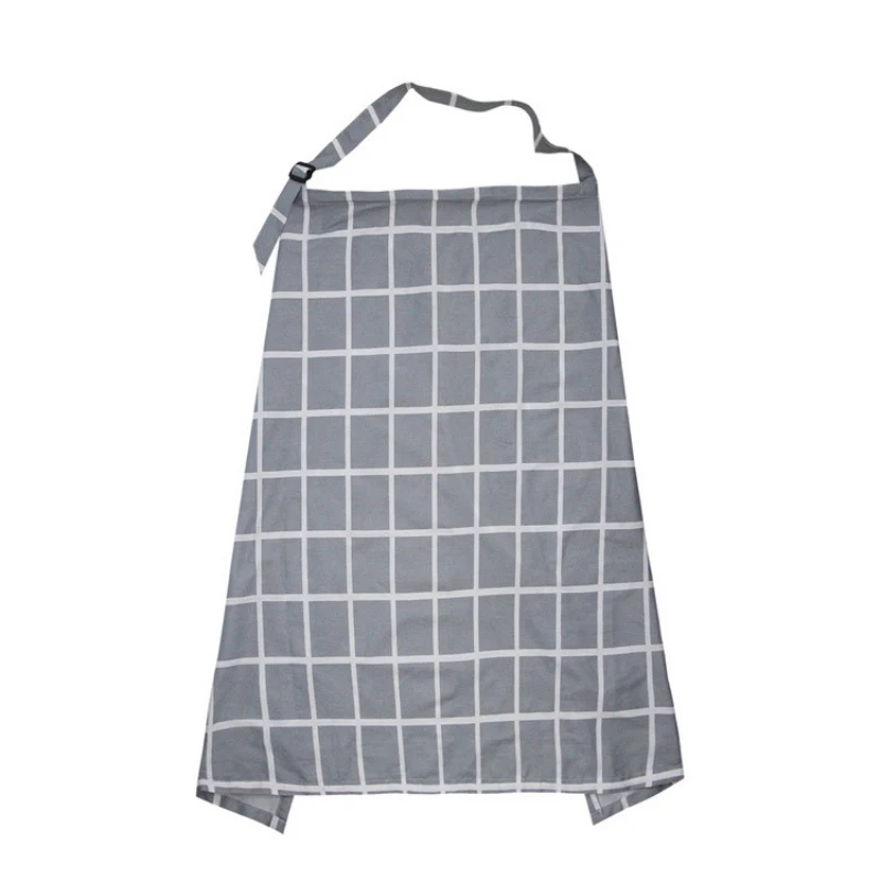 

Fashion Baby Feeding Nursing Covers Mum Breastfeeding Nursing Poncho Cover Up Cotton Adjustable Neckline Cover