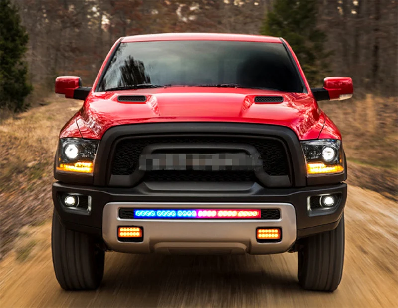 Красные синие адвокатского сословия СИД вспышка Предупреждение Дневной