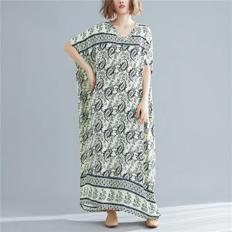 Плюс размеры Мода 2019 новый для женщин платья повседневное хлопок белье Свободные