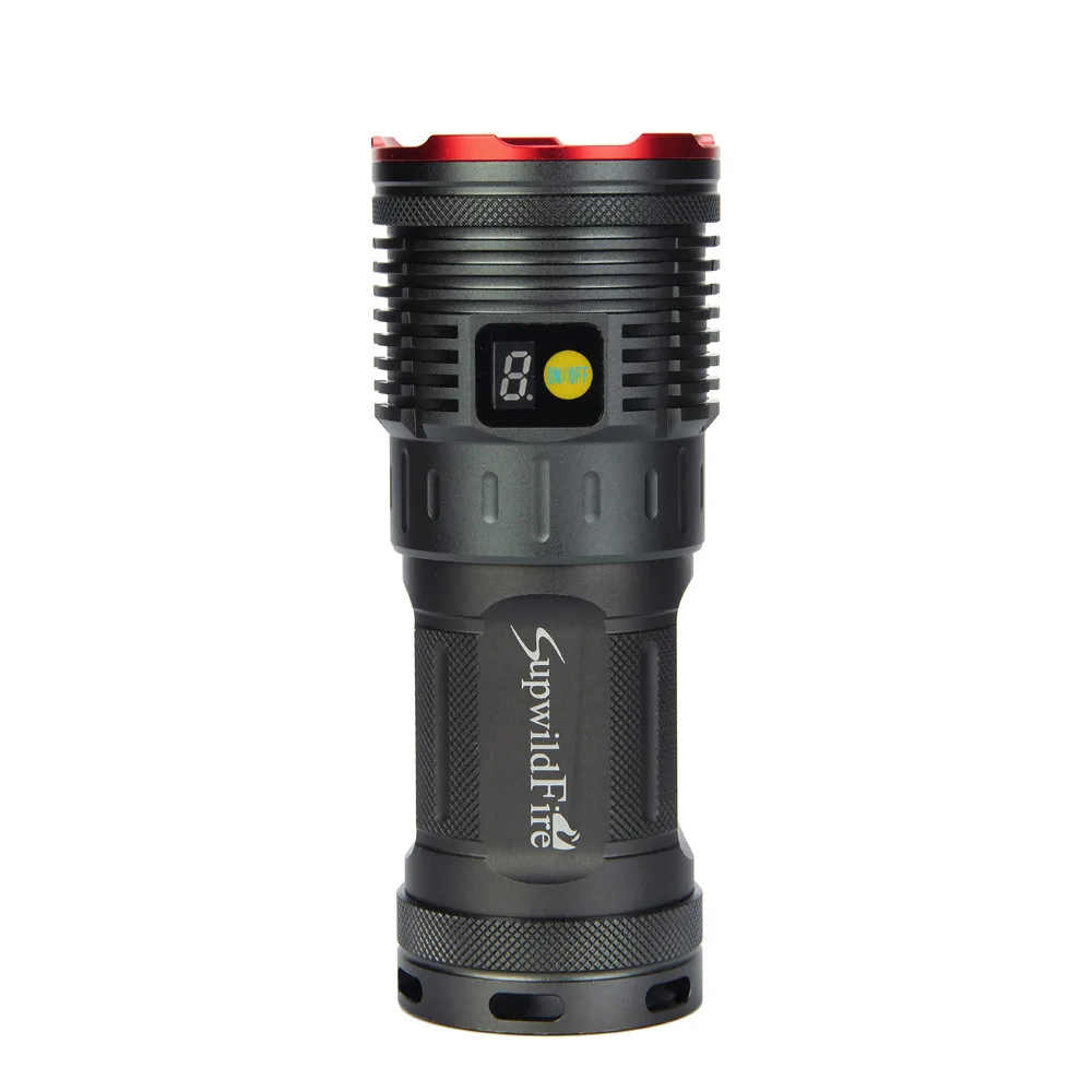 ISHOWTIENDA Supwildfire 18 x XM-L T6 светодиодный Мощность цифровой Дисплей Охота фонарик крепкий и прочный достаточно долго u# G30