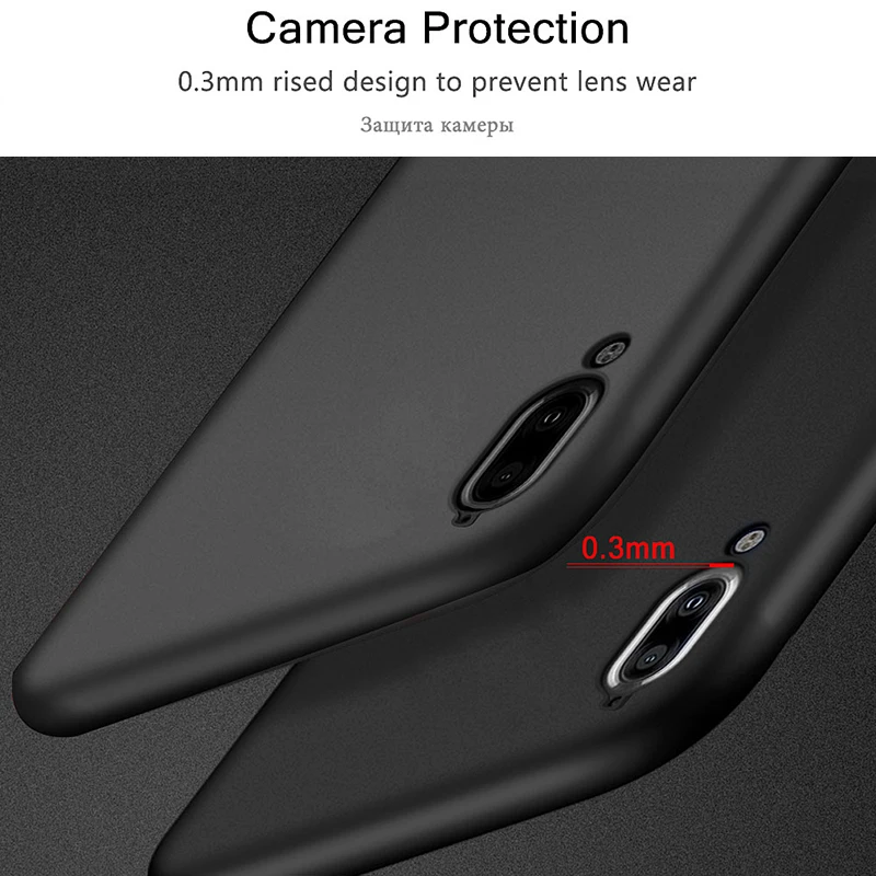 Hacrin матовый чехол для Sharp Aquos S2 мягкий TPU Тонкий сдержанный Матовый Бампер задний