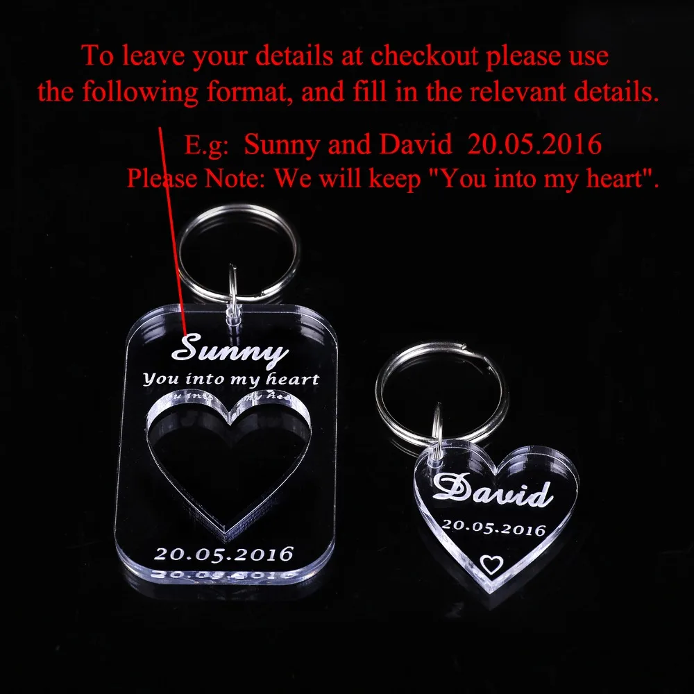 Женский Подарок на годовщину/День Святого Валентина You Are My Missing Heart брелок подарок