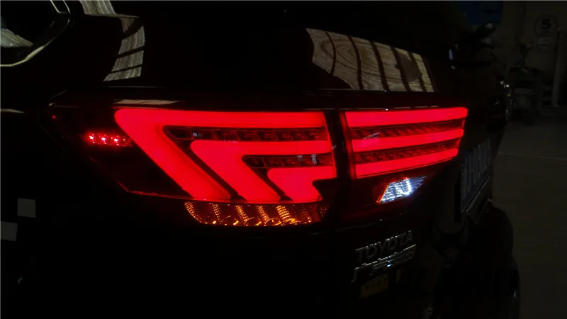Vland заводские автомобильные аксессуары задний фонарь для Toyota Highlander- светодиодный задний фонарь дизайн Plug and Play