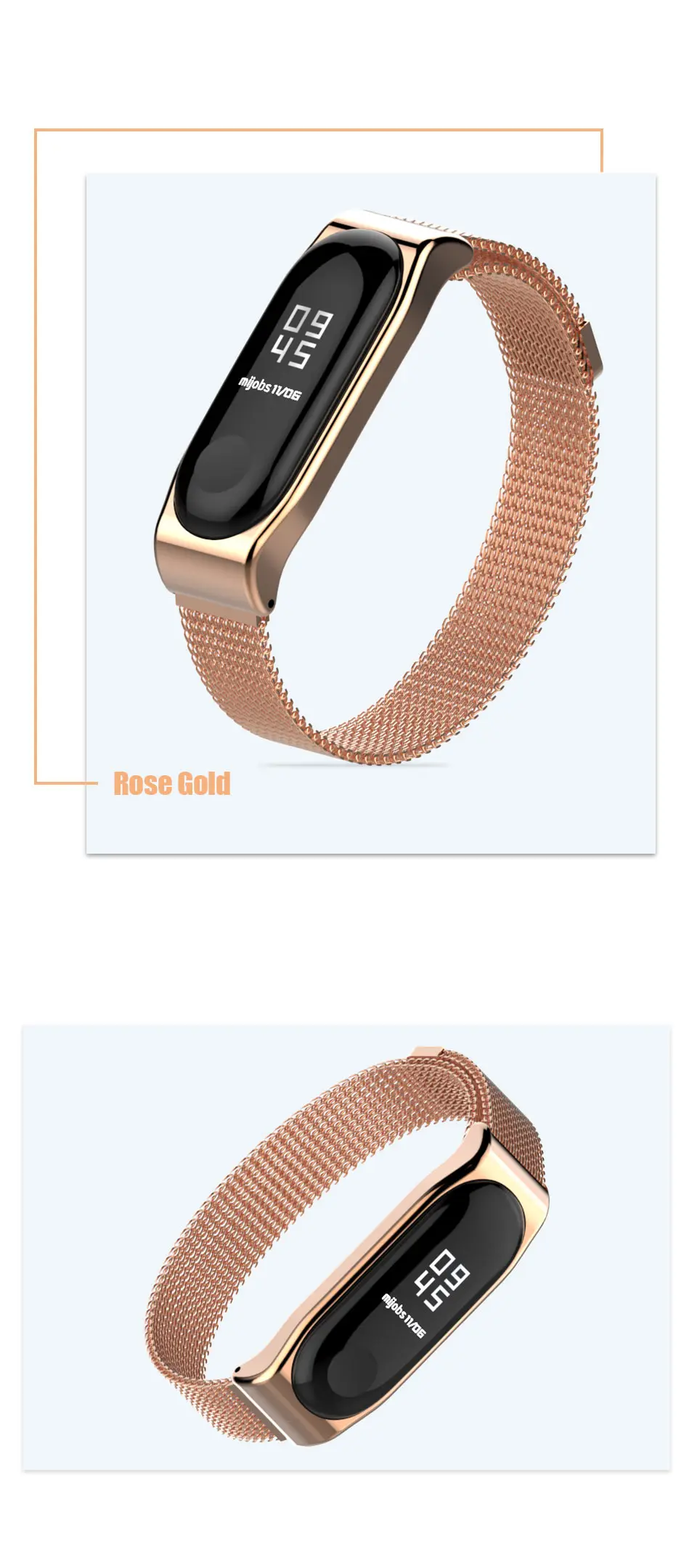 Металлический ремешок NIYOQUE для Xiaomi mi band 4 Сменный ремень для mi Band 3 сменный ремешок для смарт-часов band 3
