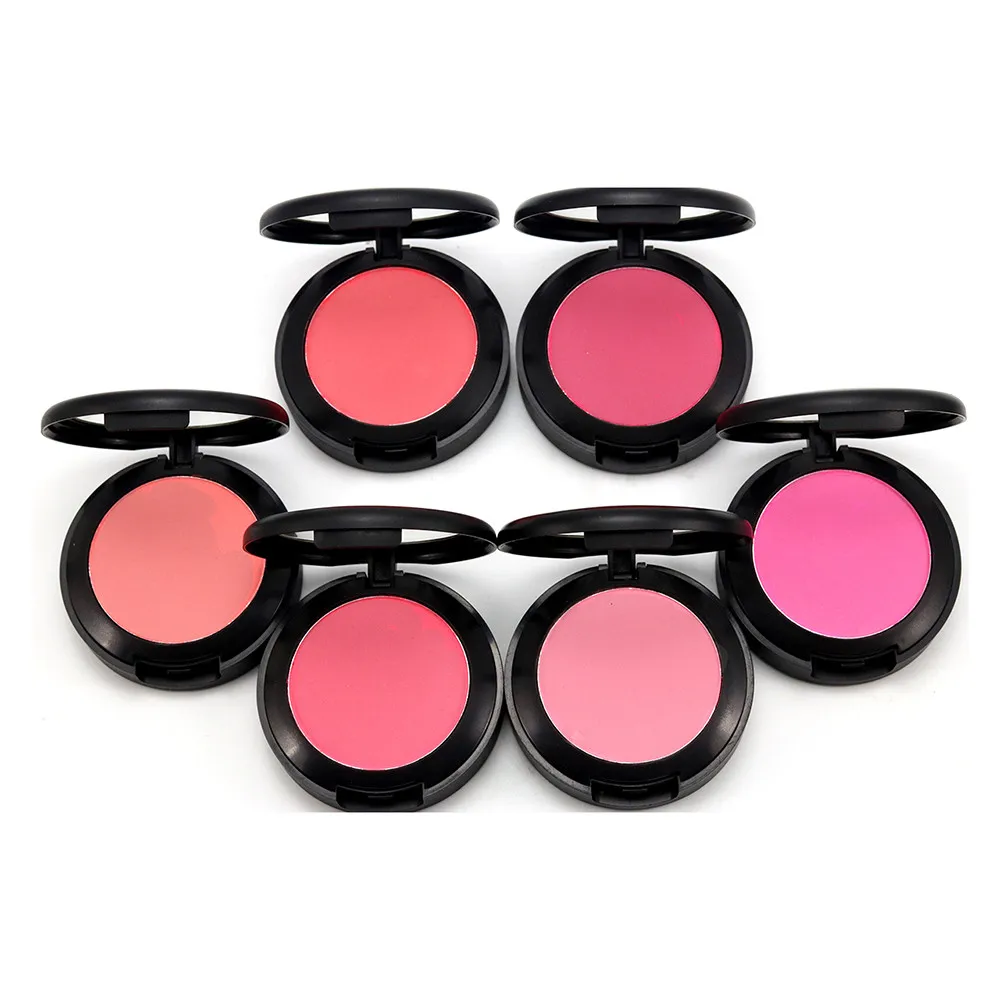 Popfeel Макияж Румяна Косметическая пудра румяна maquiagem естественное лицо Румяна Палитра с зеркалом Красота необходимости HAoR