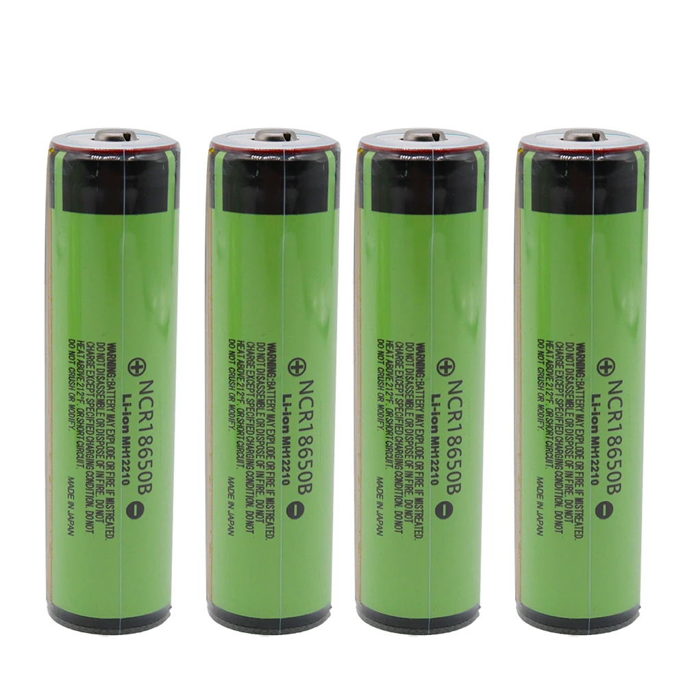 Original 18650 3400mAh battery 3.7V Li-ion Rechargebale PCB Protected For panasonic NCR18650B 3400mAh+Free shipping | Электроника