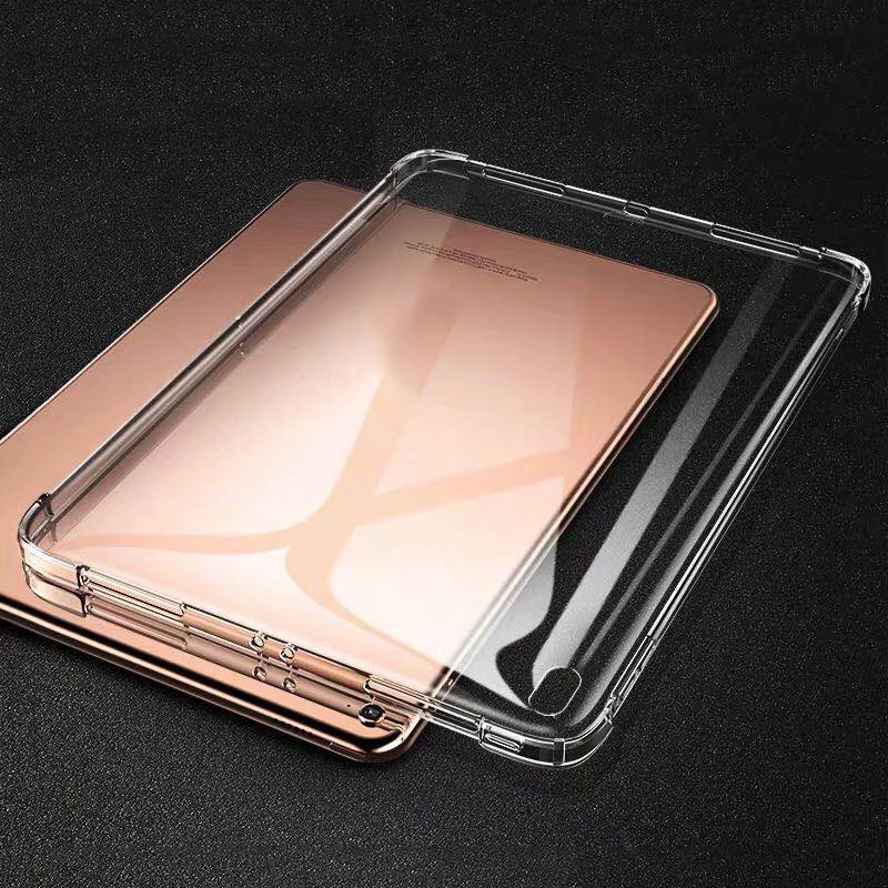 Силиконовый прозрачный Чехол мягкий ТПУ бампер чехол для планшета Ipad Mini5