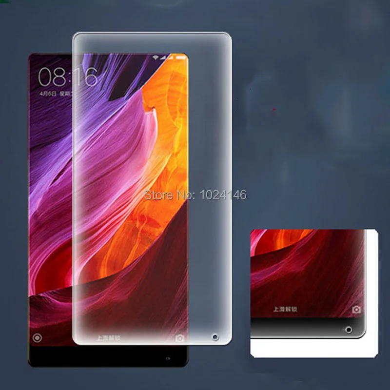 Защитная пленка из мягкого ТПУ с полным покрытием для Xiaomi Mi Mix 2 Mix2 изогнутые