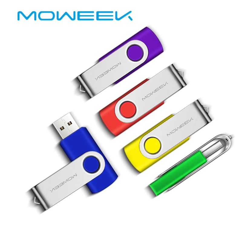Moweek USB Flash Drive 64 Гб флэш-накопитель 32 cle флеш-накопитель 128 ГБ оперативной памяти 16