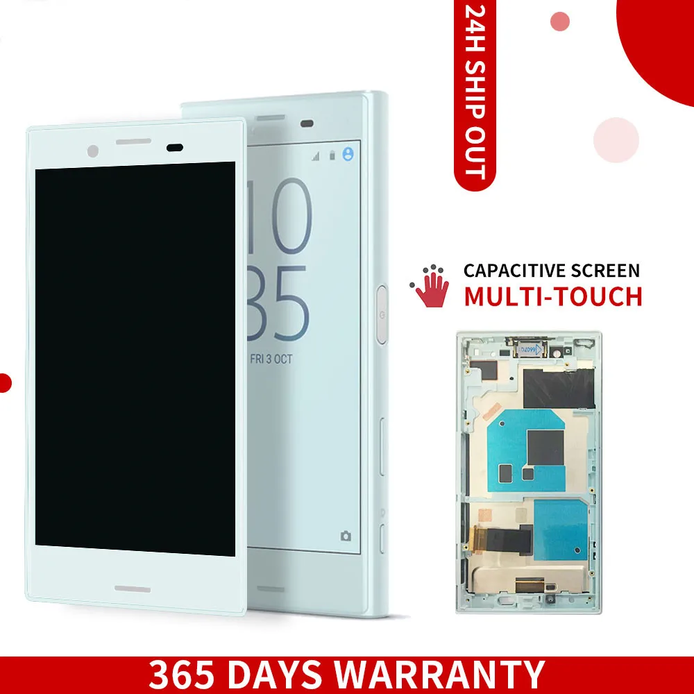 100% протестированная Замена для sony Xperia X Compact Mini F5321 сенсорный экран дигитайзер + ЖК