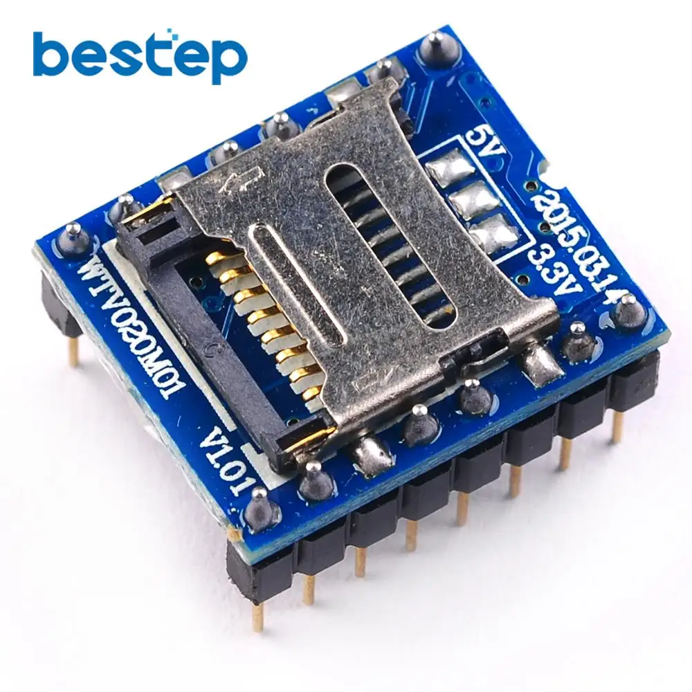 WTV020 WTV020-SD WTV020SD-20SS мини SD карта MP3 звуковой модуль для PIC WTV020-SD-16P