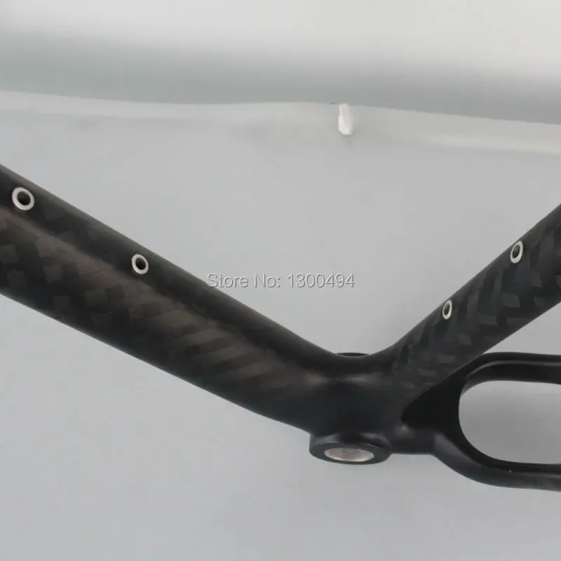 MTB углеродная рама KQ MTB102 26 дюймовое колесо размер 19 '཈ K матовая отделка низкая