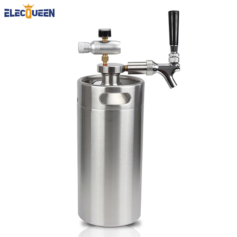 Копье для пива из нержавеющей стали с краном пива|beer spear|mini growlerstainless steel growler |