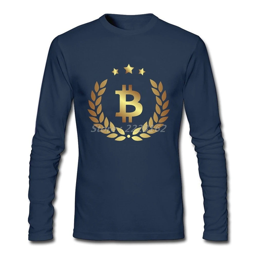 HU & GH Биткоин Футболка мужская валютная рубашка корейские пользовательские