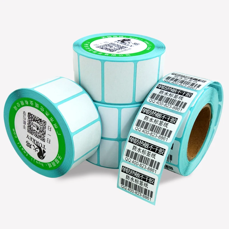 Водонепроницаемые термоэтикетки 20 x рулонов 30 мм 800P (16000 этикеток)|thermal roll|stickers