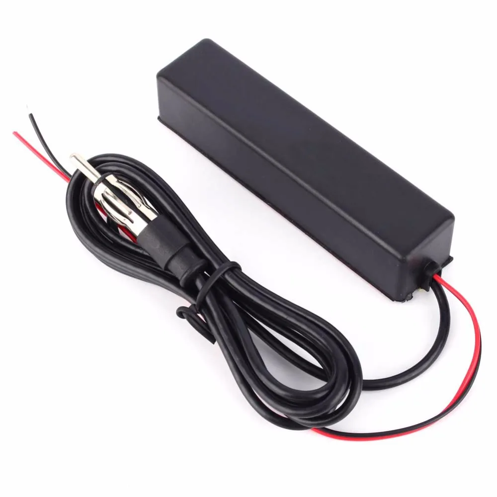 Автомобильный Стайлинг стерео радио AM FM Скрытая усиленная антенна 12 В