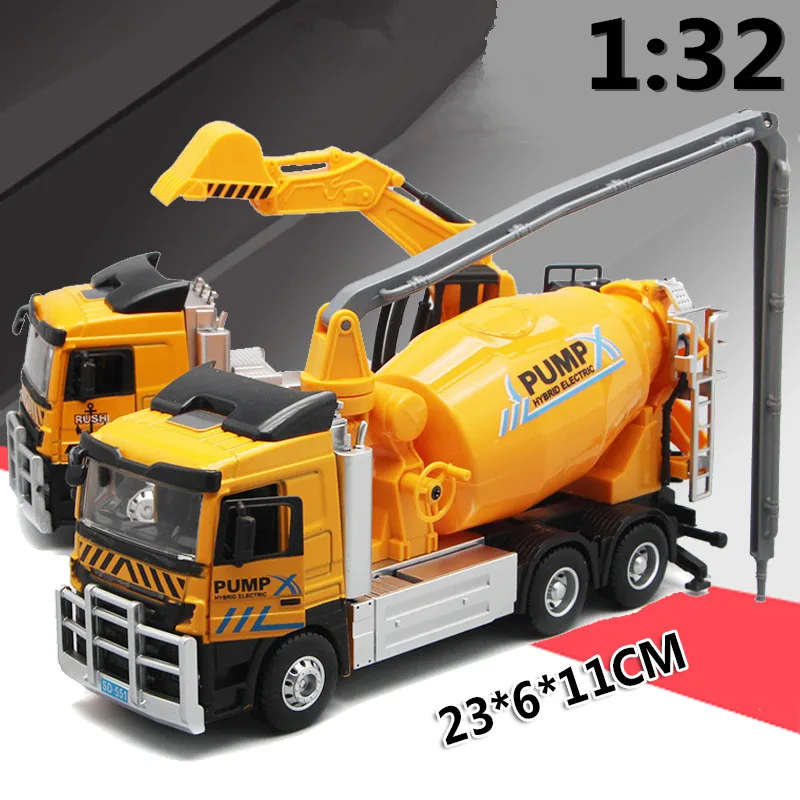 Большой тяжеловесный автомобиль 1:32 весы из сплава тяжелые товары для