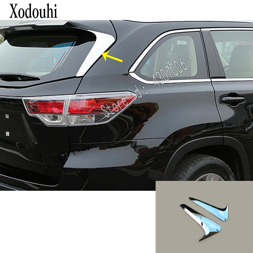 2 шт. задний спойлер для Toyota Highlander 2018 2019 2020 | Автомобили и мотоциклы