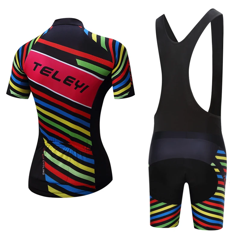 Велосипедный комплект TELEYI шорты-трикотаж с подкладками цвет в ассортименте |