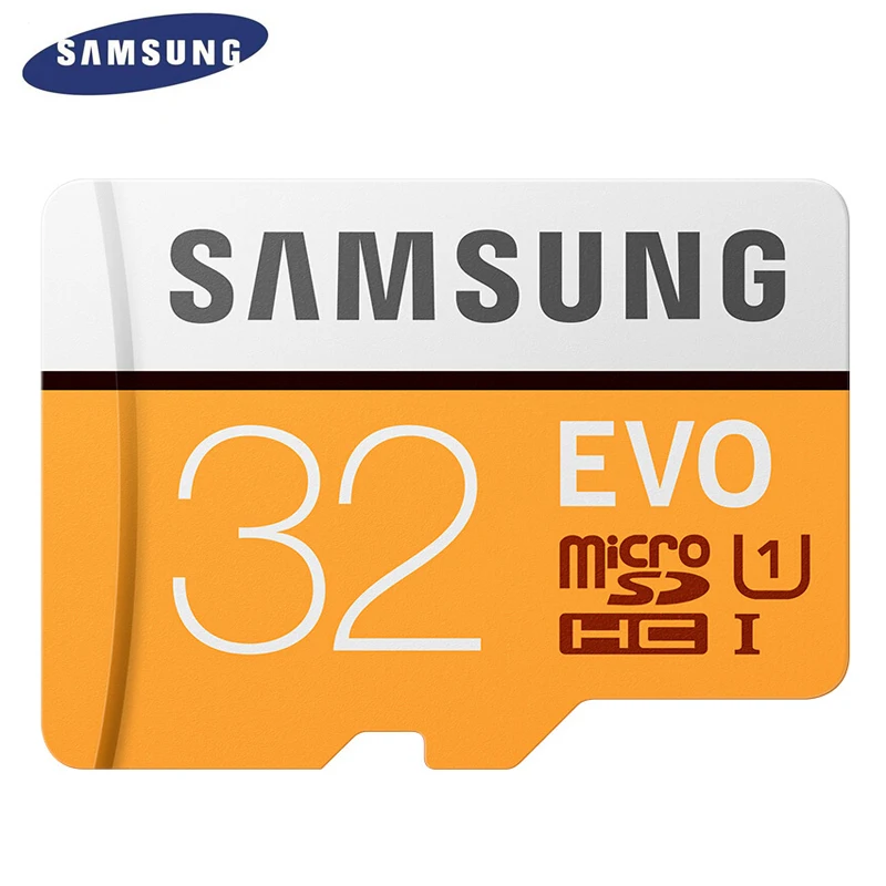 Карта памяти SAMSUNG EVO 32 Гб SDHC 64 Гб 128 ГБ SDXC TF флэш-карта Micro SD карты UHS-I класс 10 U1 U3 для смартфонов и камер