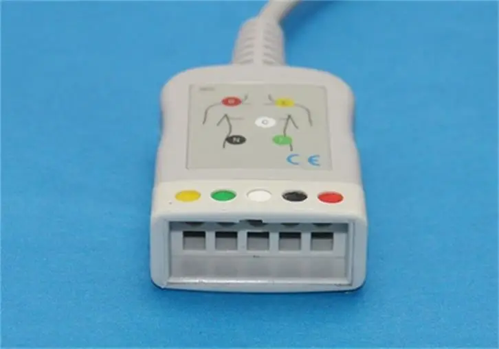 Кабель багажника Datex-Ohmeda ECG 3 выводных 5 выводов AS/3 CS/3 S/5 Cardiocap 1 2 светильник monitor