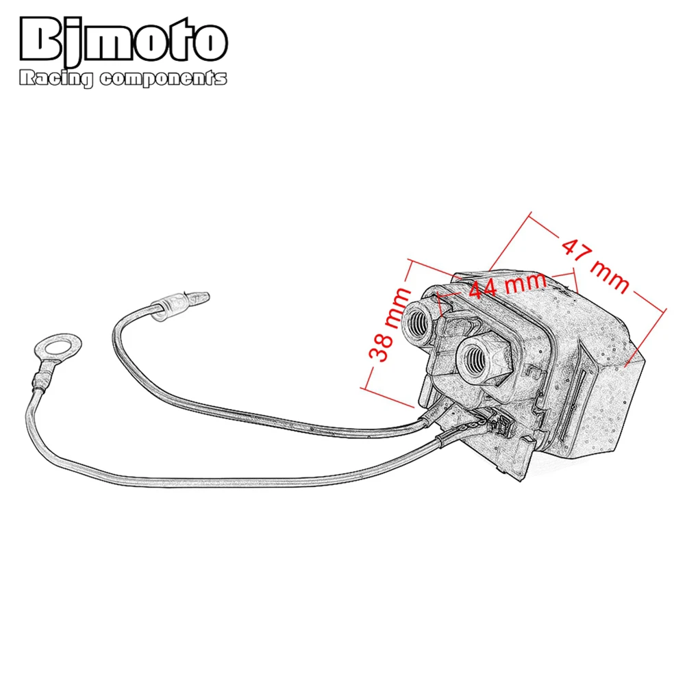Bjmoto реле стартера соленоида для Yamaha 68N 81940 00 68V 8194A FTLR50 FTXR225 VZTLR200 ZTXR 150 175 200 FTXR FTLR FTJR FL