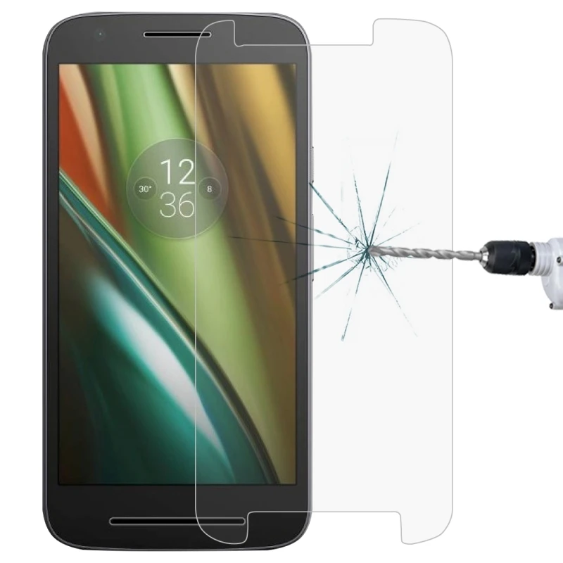 

For Motorola Moto E3 0.26mm 9H Surface Hardness 2.5D Explosion-proof Tempered Glass Screen Film